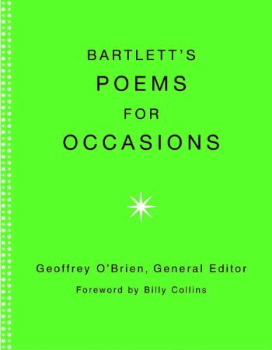 Bartlett's Poems for Occasions