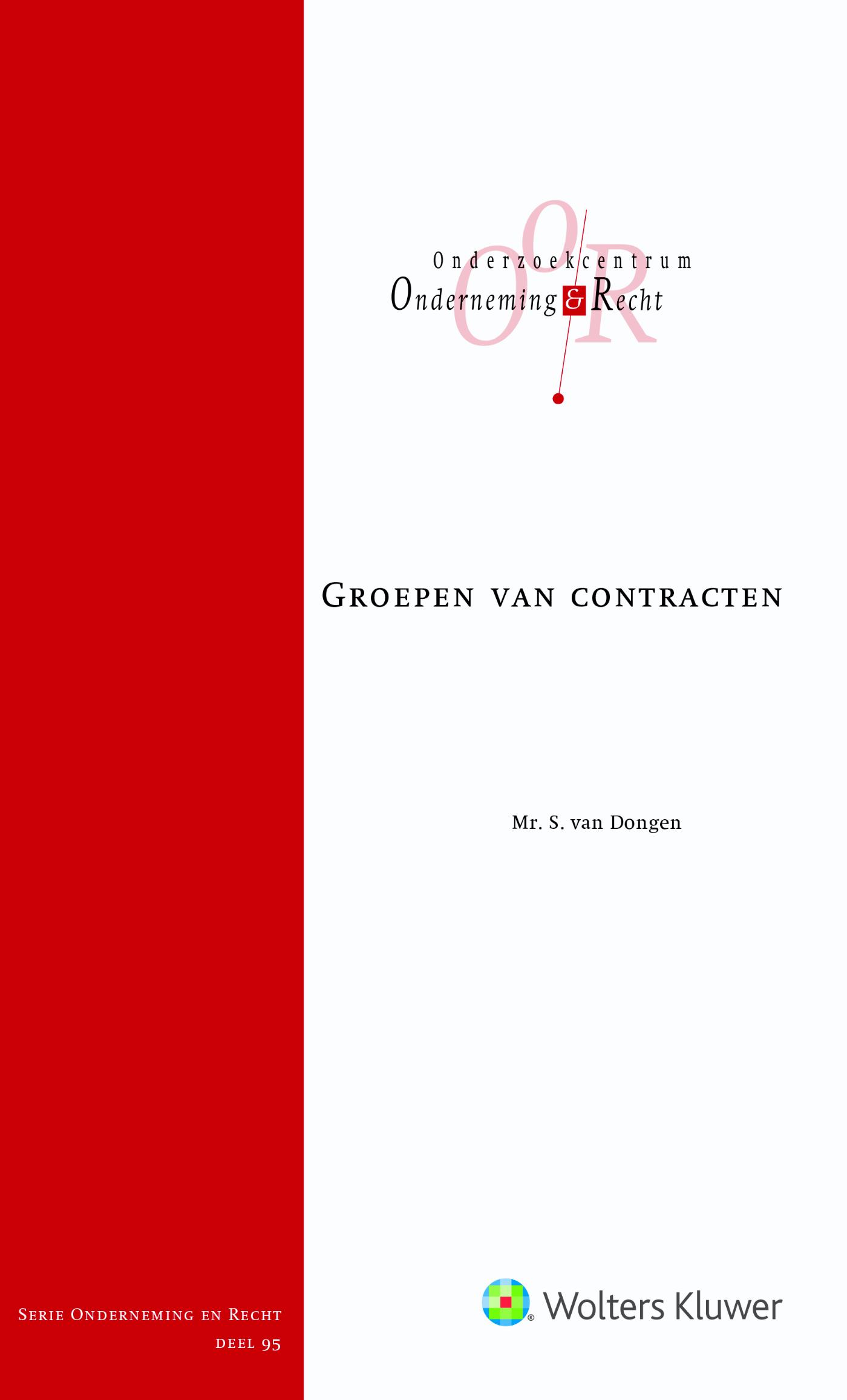 Groepen van contracten (Ebook)