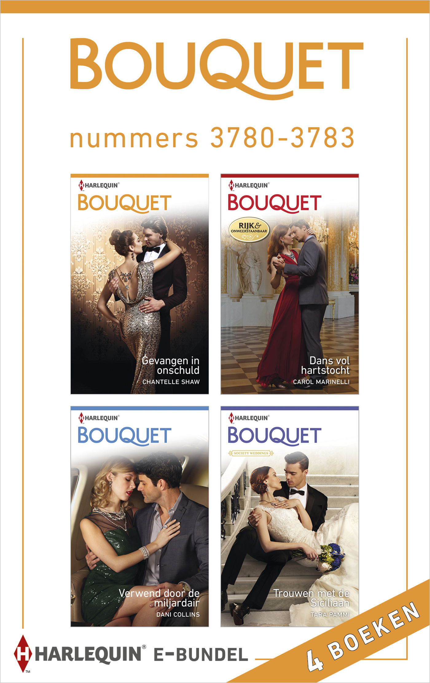 Bouquet e-bundel nummers 3780-3783 (4-in-1) (Ebook)