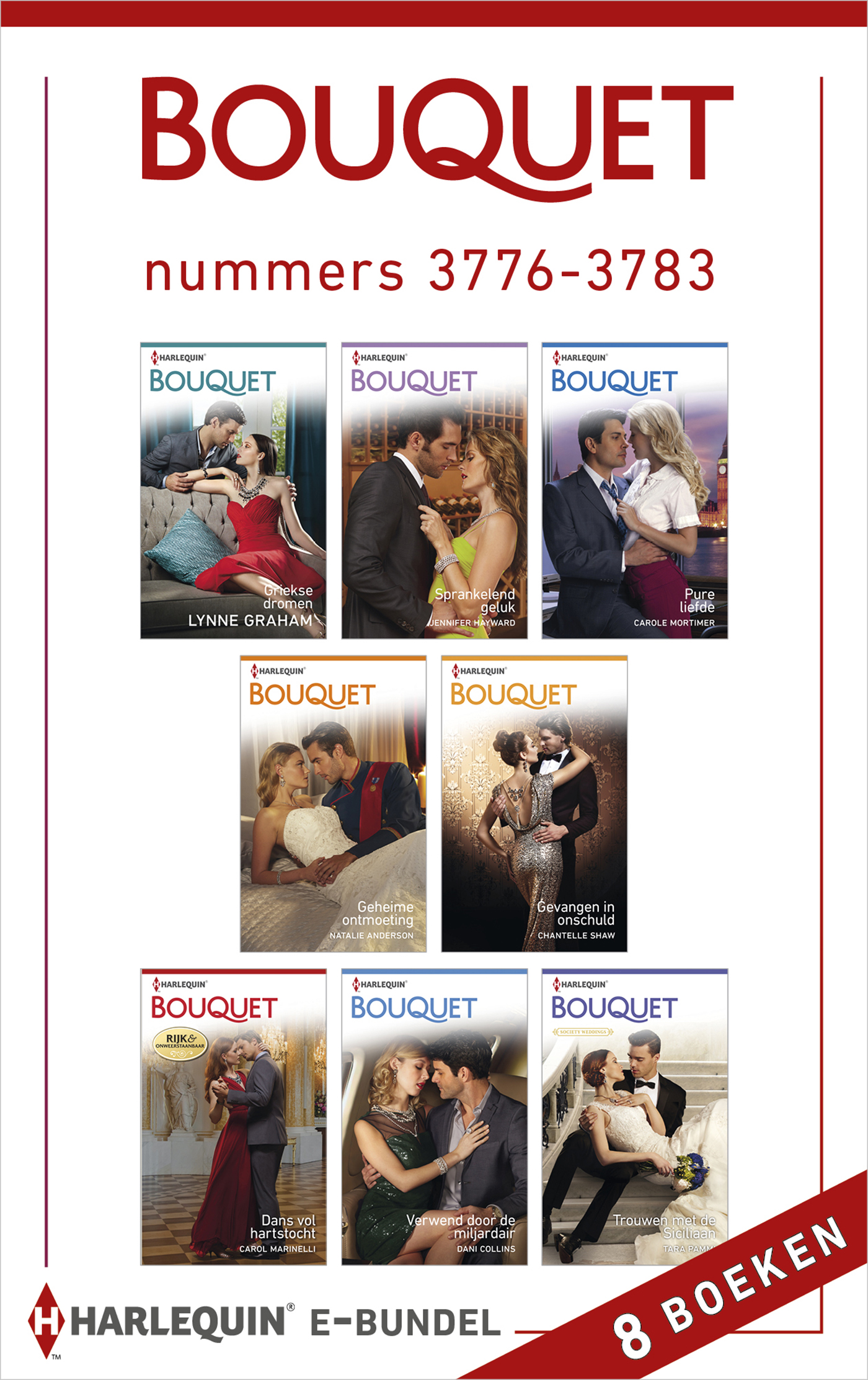 Bouquet e-bundel nummers 3776-3783 (8-in-1) (Ebook)