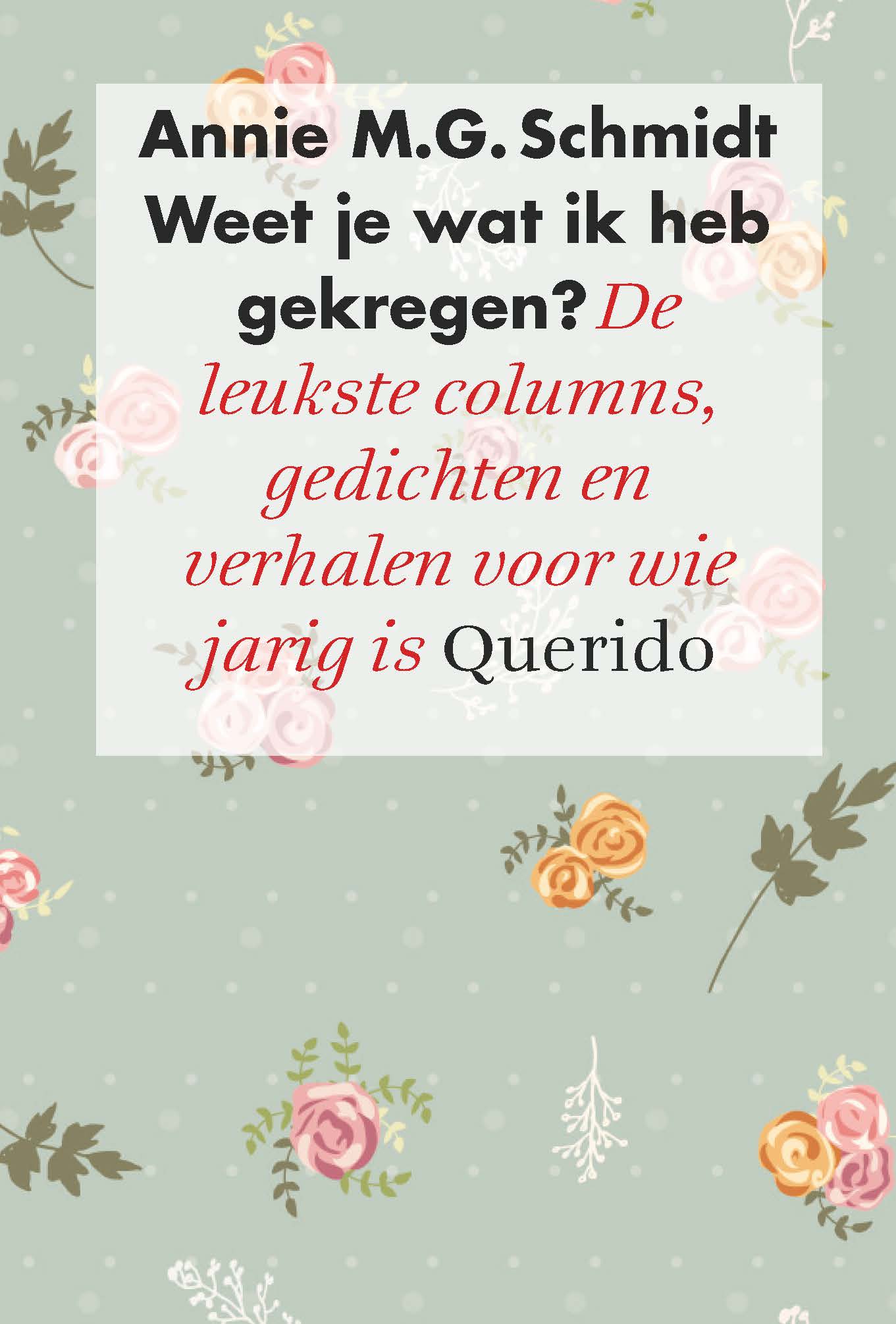 Weet je wat ik heb gekregen? (Ebook)