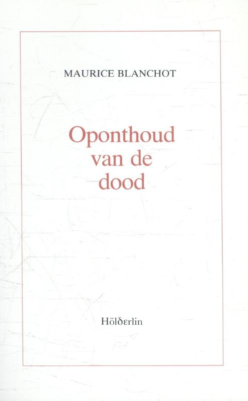 Oponthoud van de dood