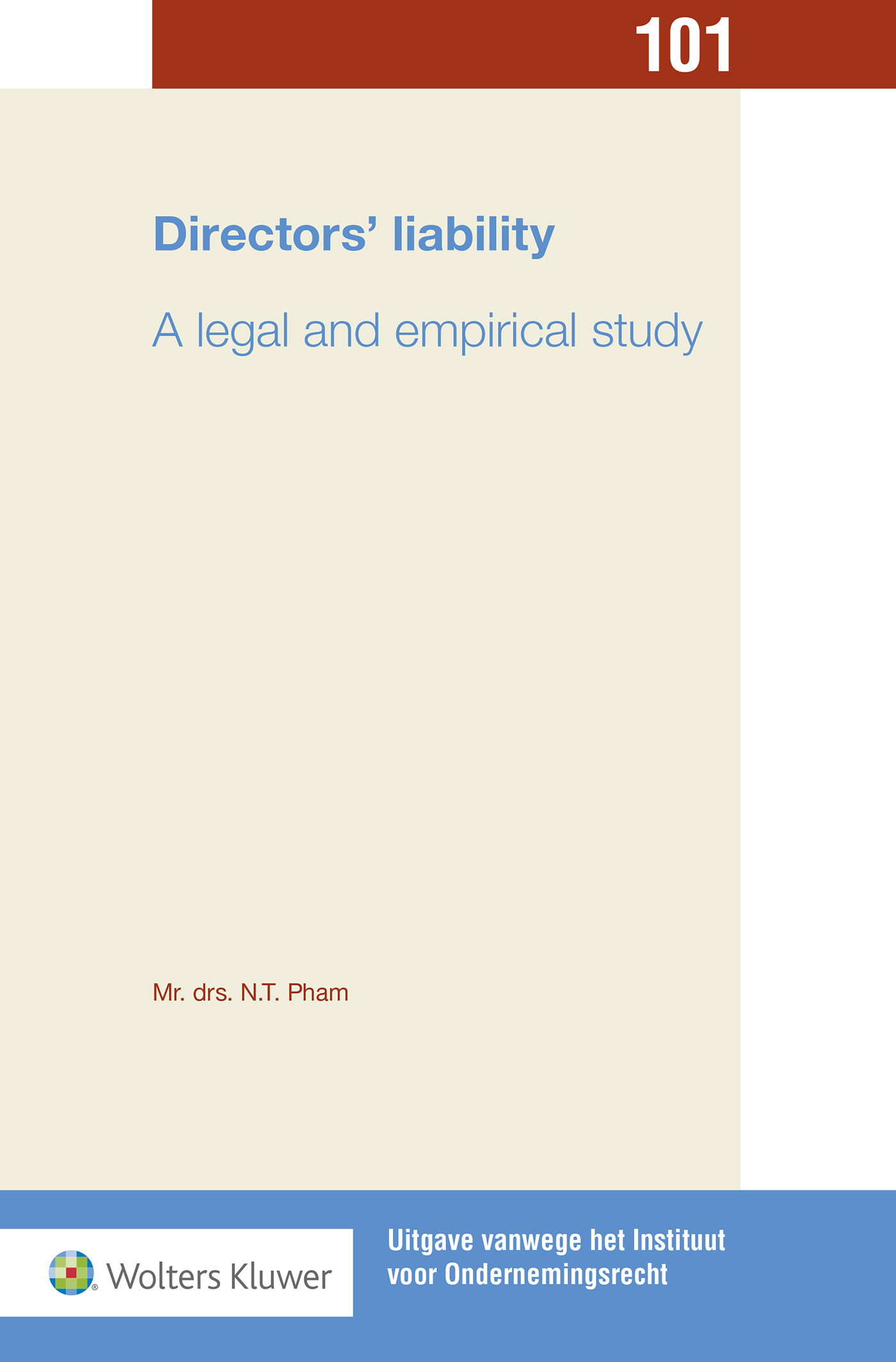 Directors' liability (Ebook)