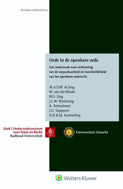 Orde in de openbare orde