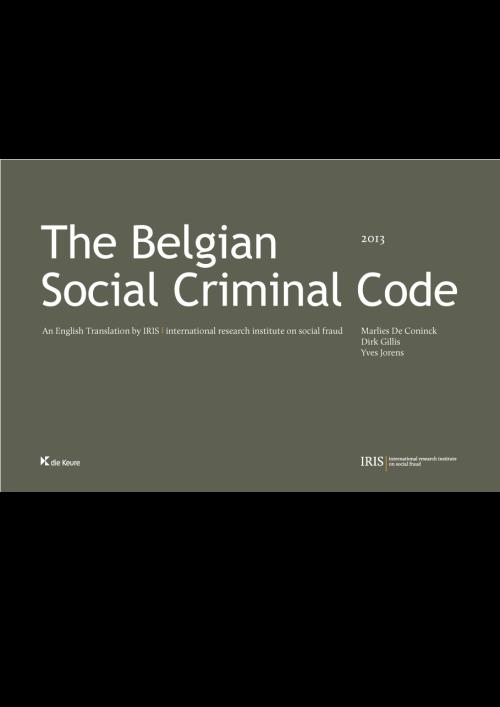 The Belgian Social Criminal Code