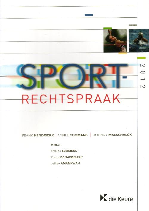 Sportrechtspraak 2012