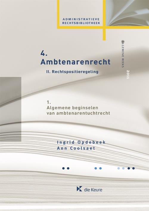 Algemene beginselen van ambtenarentuchtrecht