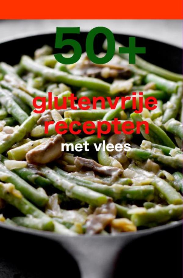 50 + Glutenvrije Recepten met Vlees (Ebook)