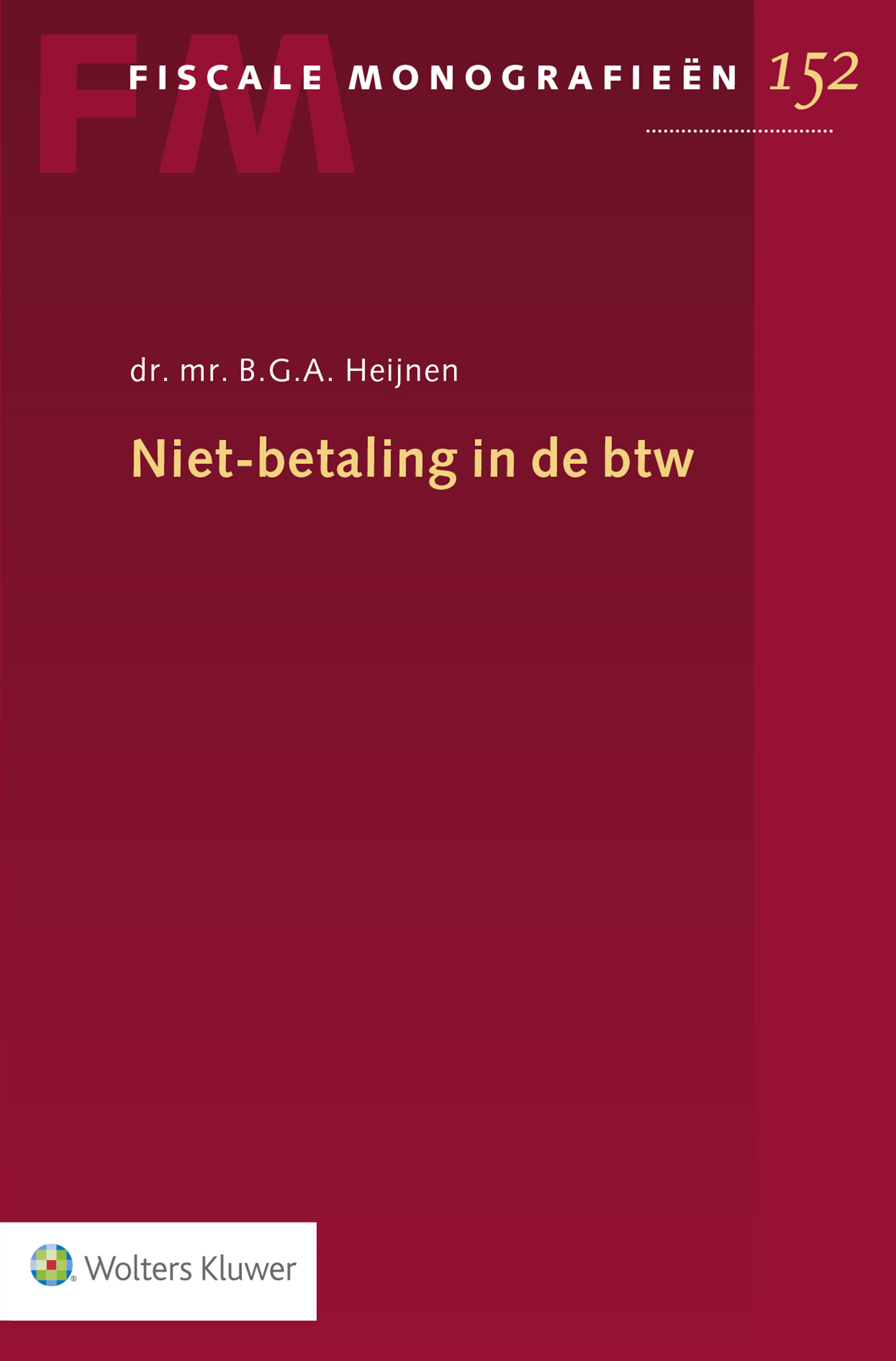 Niet-betaling in de btw (Ebook)