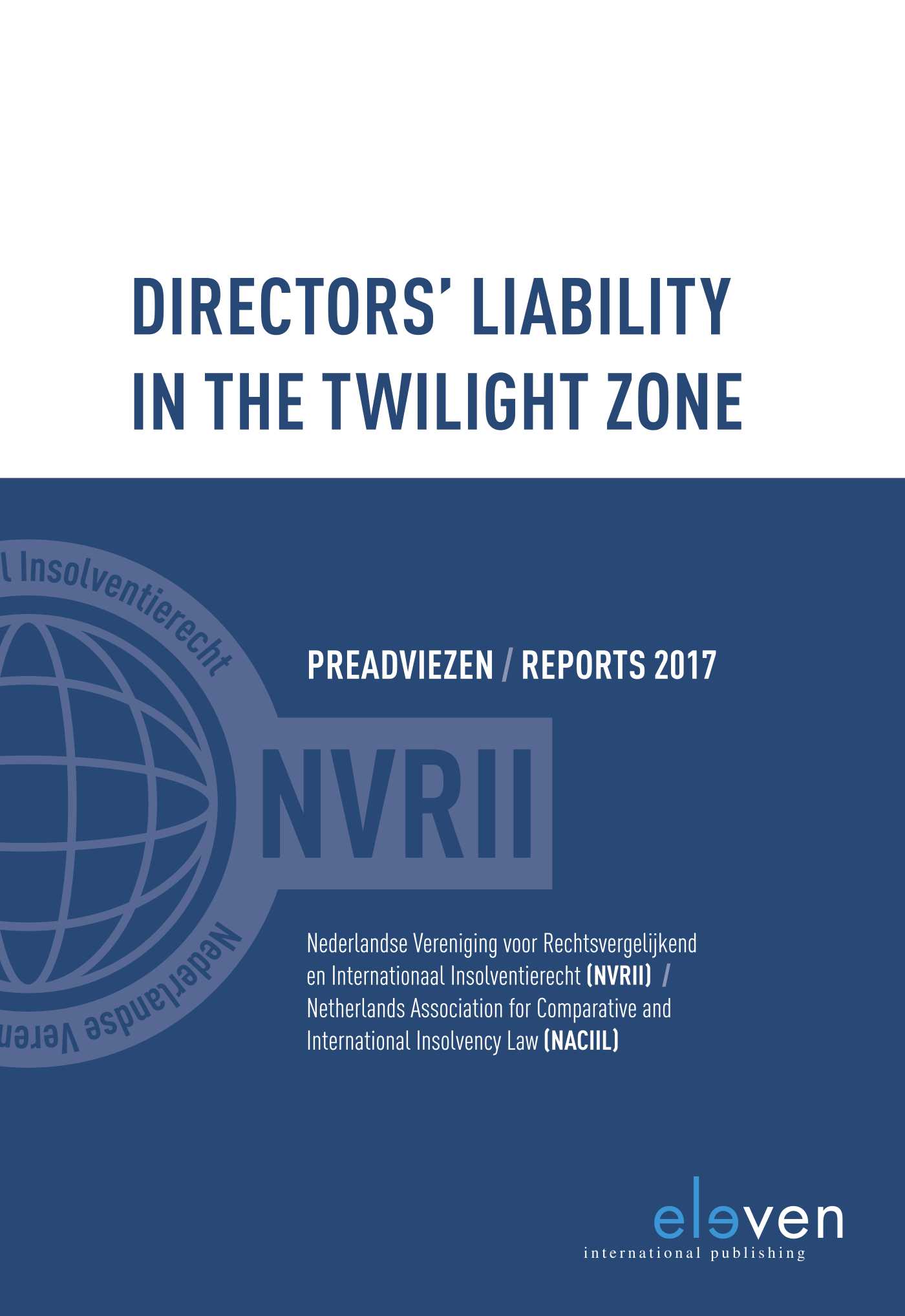 Directors liability in the twilight zone (Ebook)