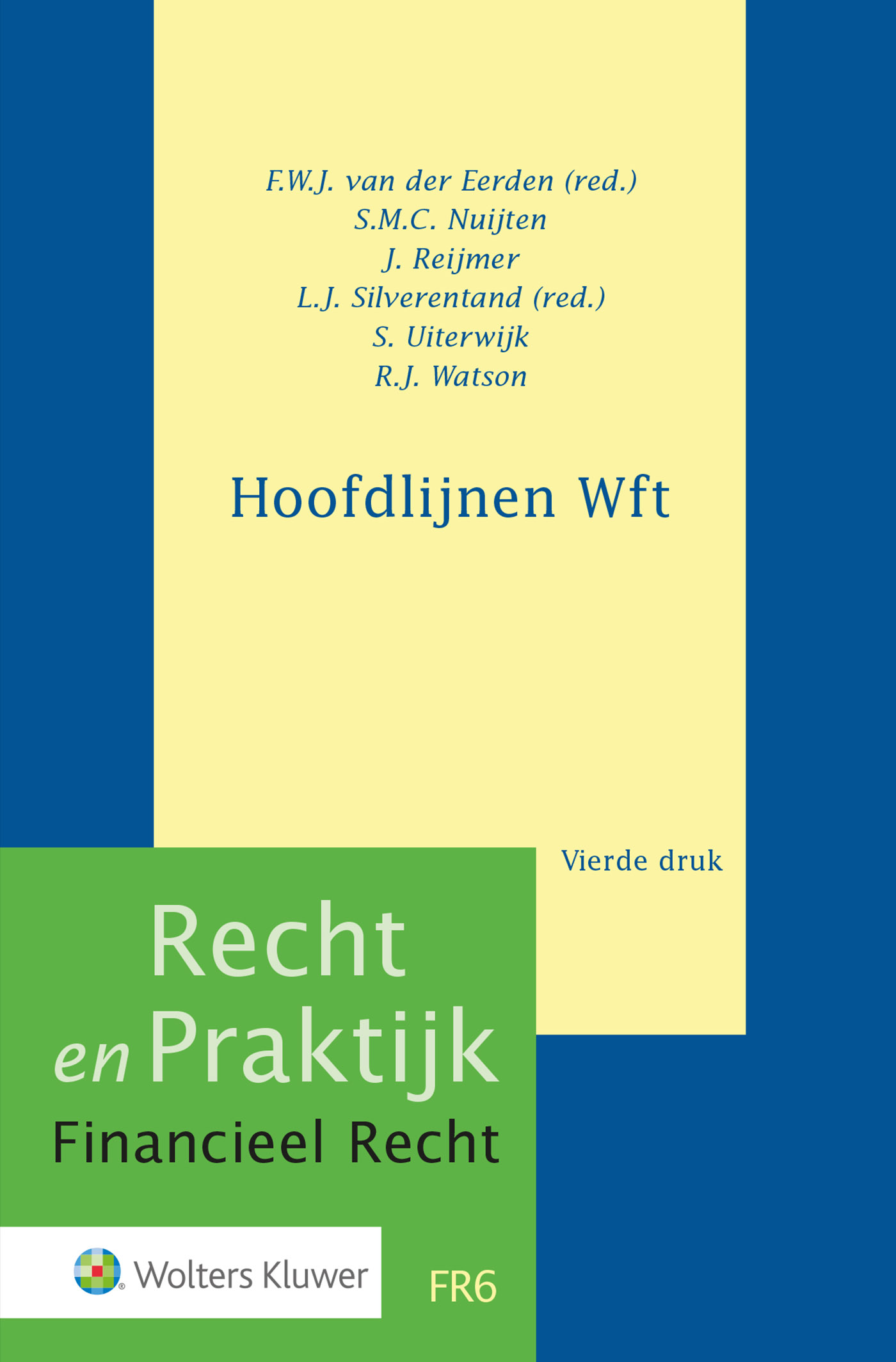 Hoofdlijnen Wft (Ebook)