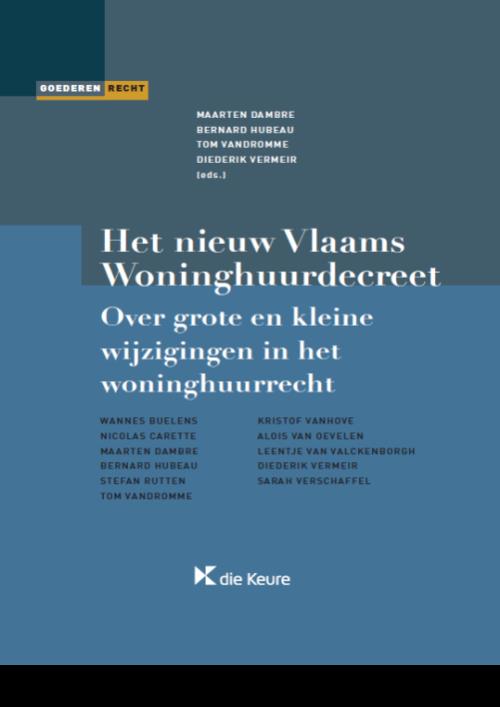 Het nieuw Vlaams Woninghuurdecreet