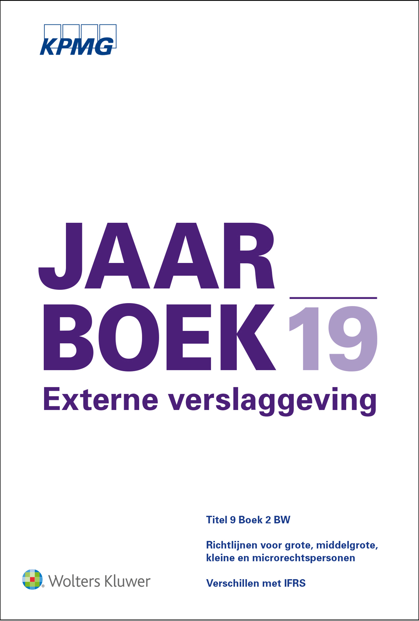 KPMG Jaarboek Externe Verslaggeving / 2019 (Ebook)