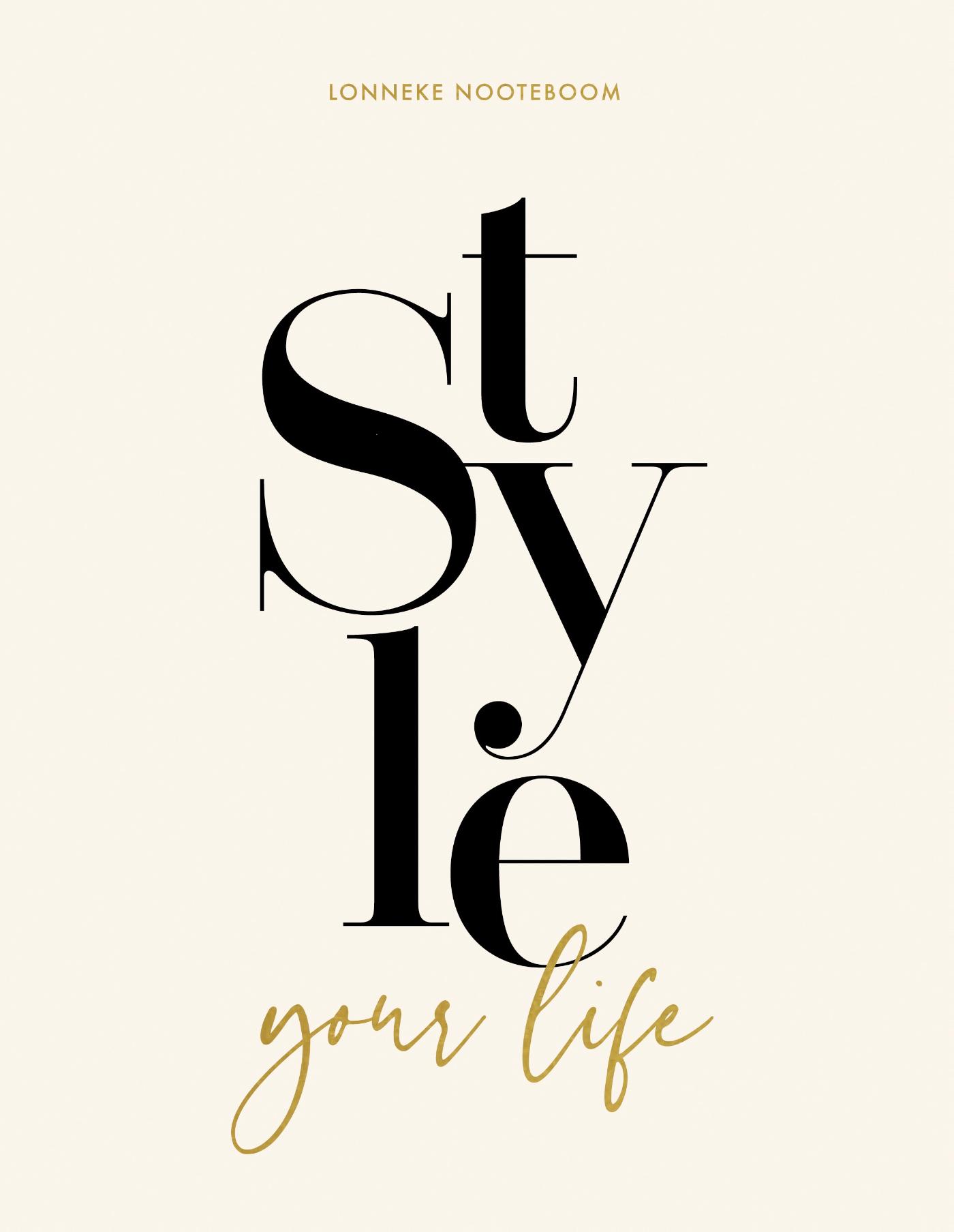 Style your Life (Ebook)