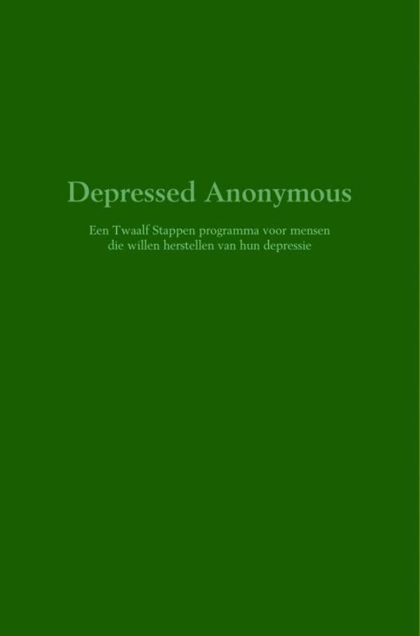 Depressed Anonymous (Ebook)