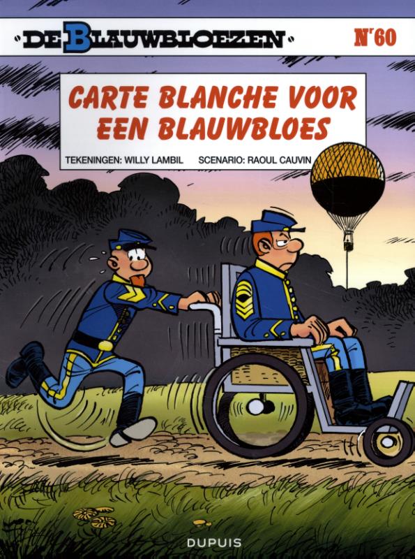 Carte blanche voor een blauwbloes