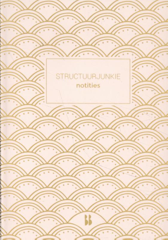 Structuurjunkie notitieboek (roze)