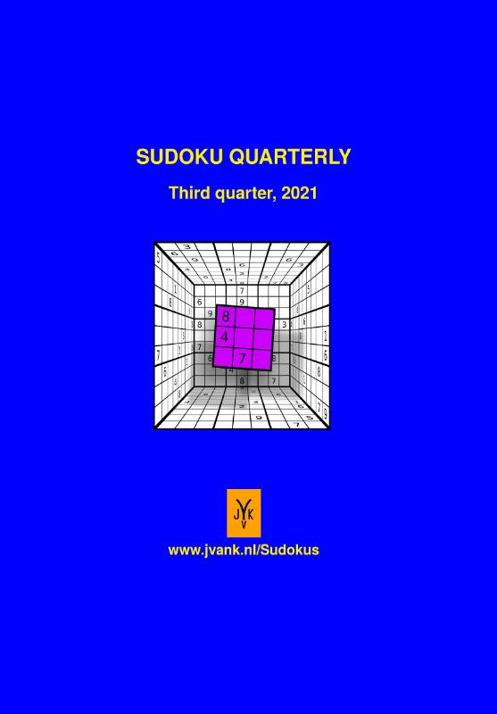 Sudoku quarterly quarter 3