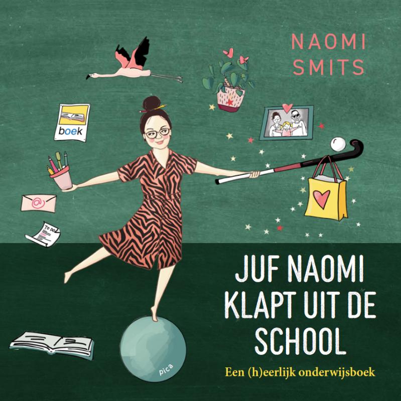 Juf Naomi klapt uit de school