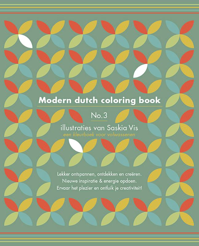 Modern dutch coloring book 3