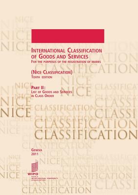 International Classification of Goods and Services for the Purposes of the Registration of Marks, (N