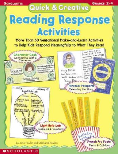 Quick & Creative Reading Response Activities, Grades 2-4