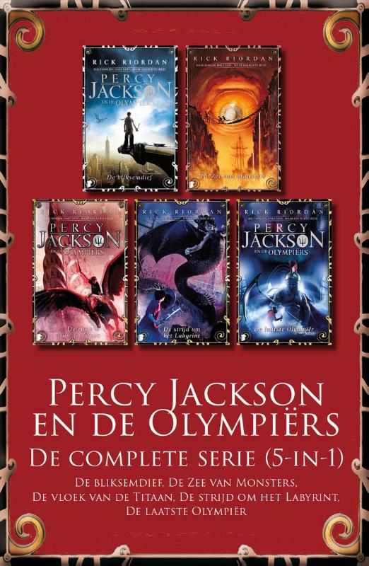Percy Jackson en de Olympiërs  De complete serie (5-in-1) (Ebook)