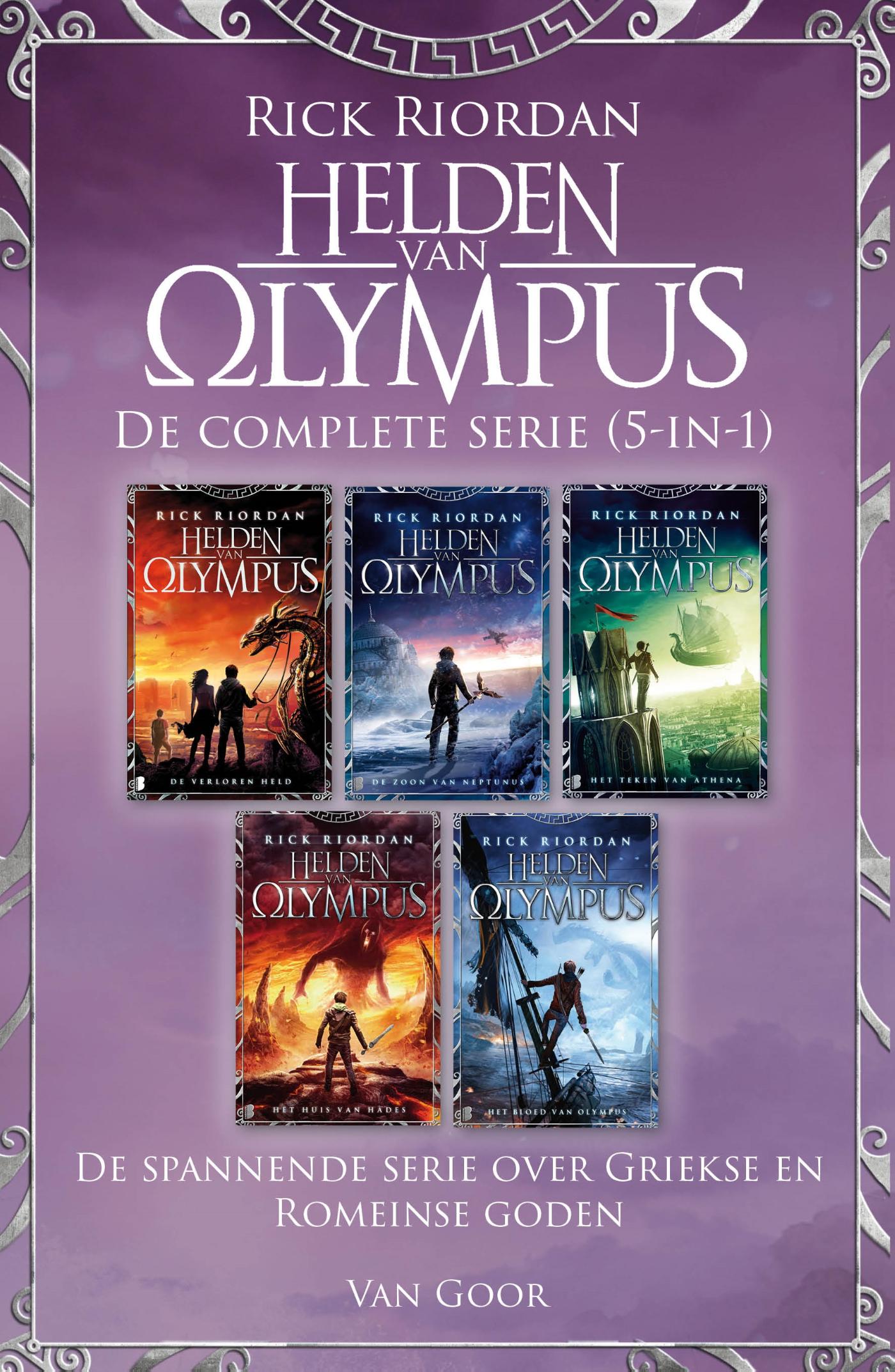 De helden van Olympus - De complete serie (5-in-1) (Ebook)