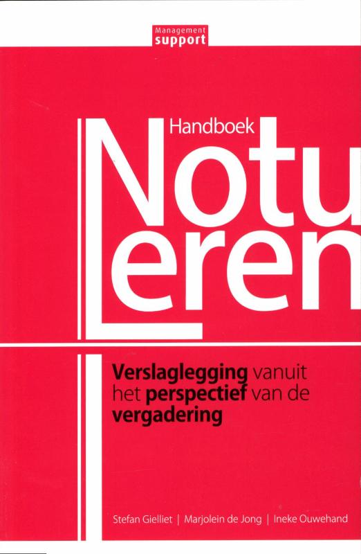 Handboek Notuleren (Ebook)