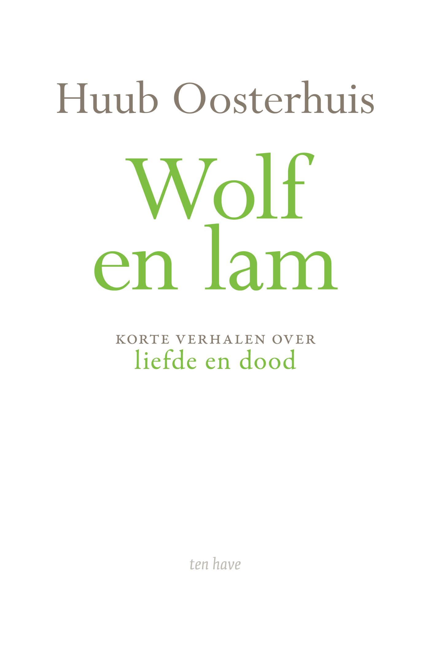 Wolf en Lam (Ebook)