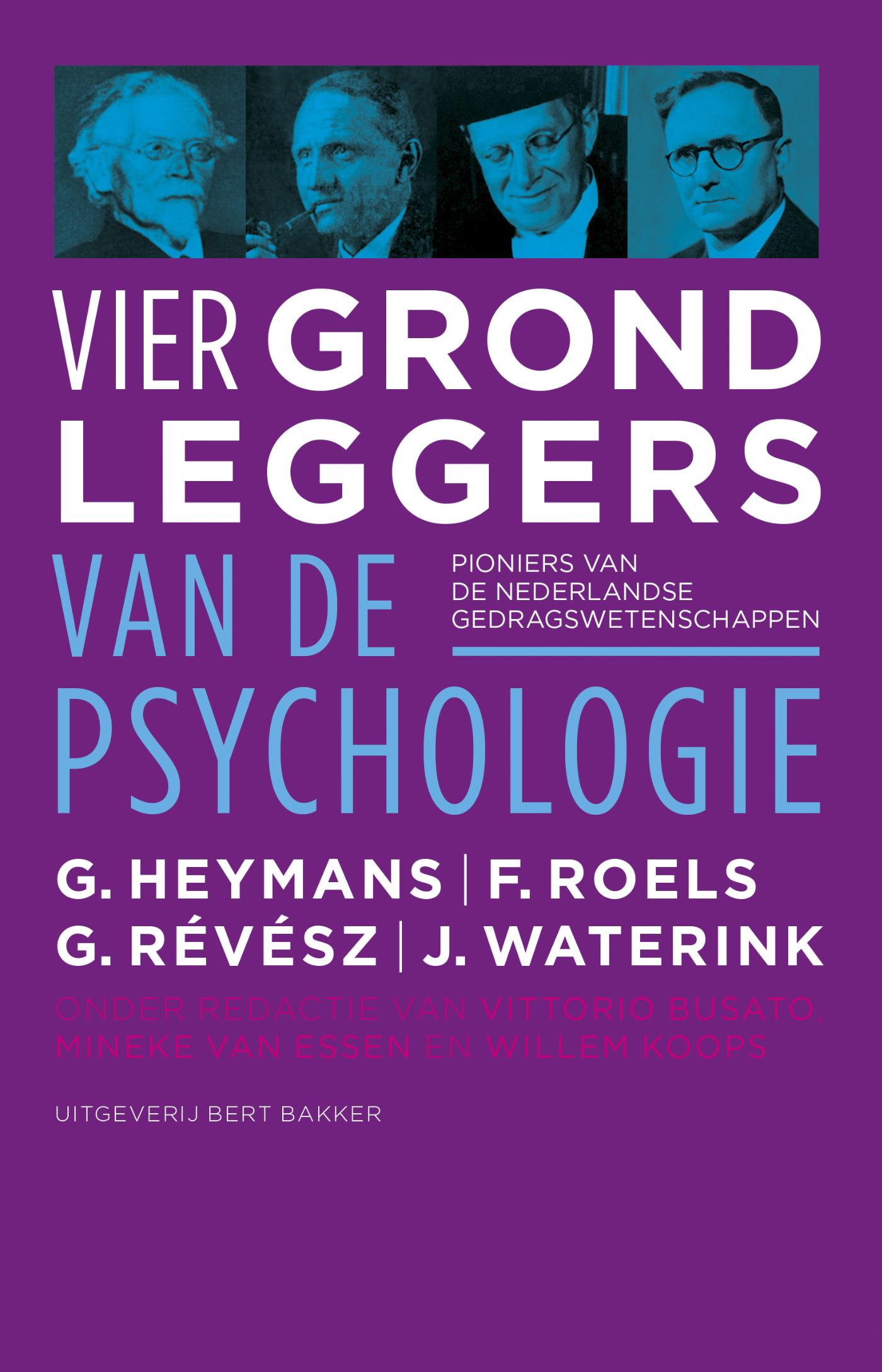 Vier grondleggers van de psychologie (Ebook)