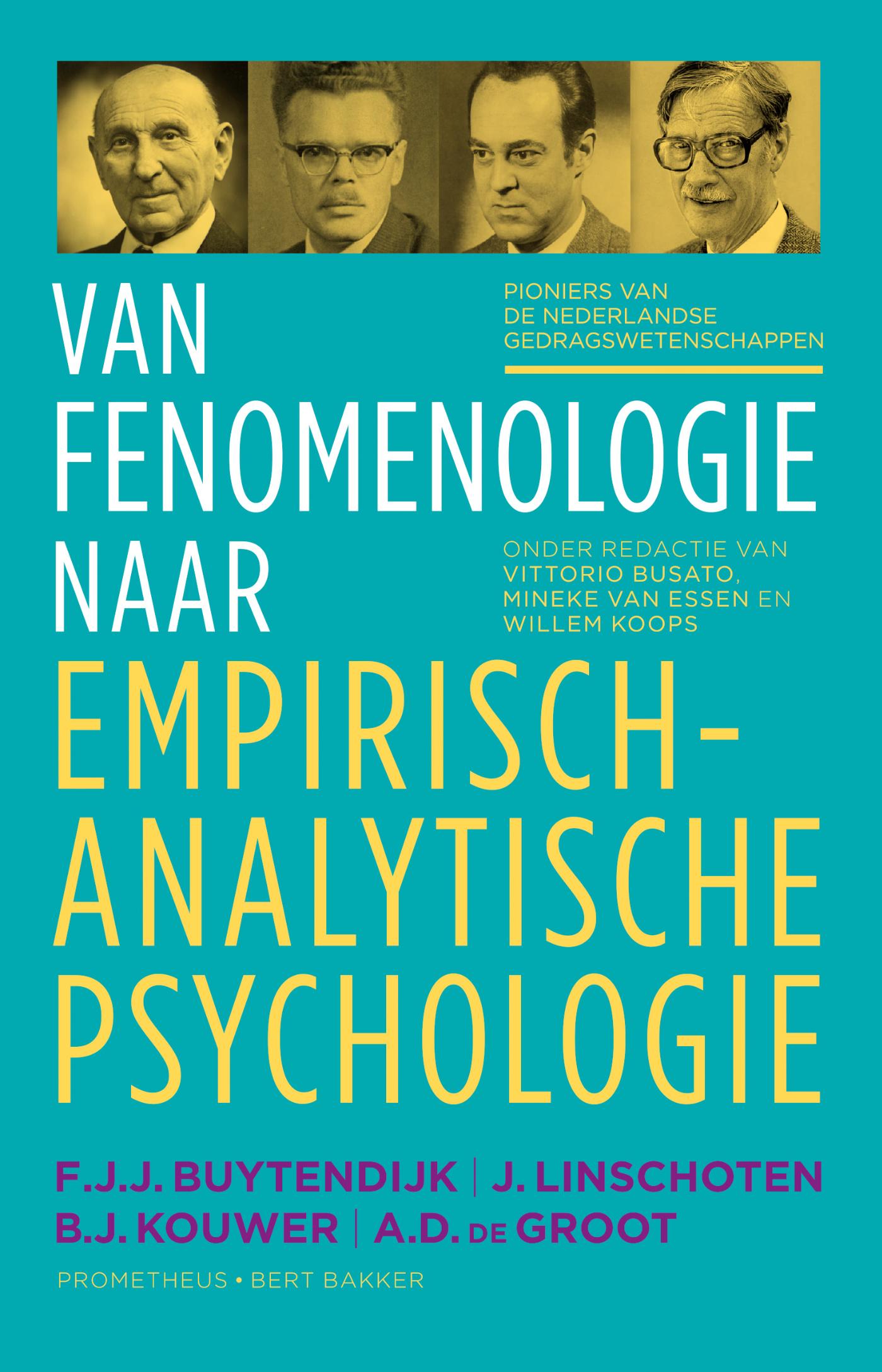 Van fenomenologie naar empirisch-analytische psychologie (Ebook)