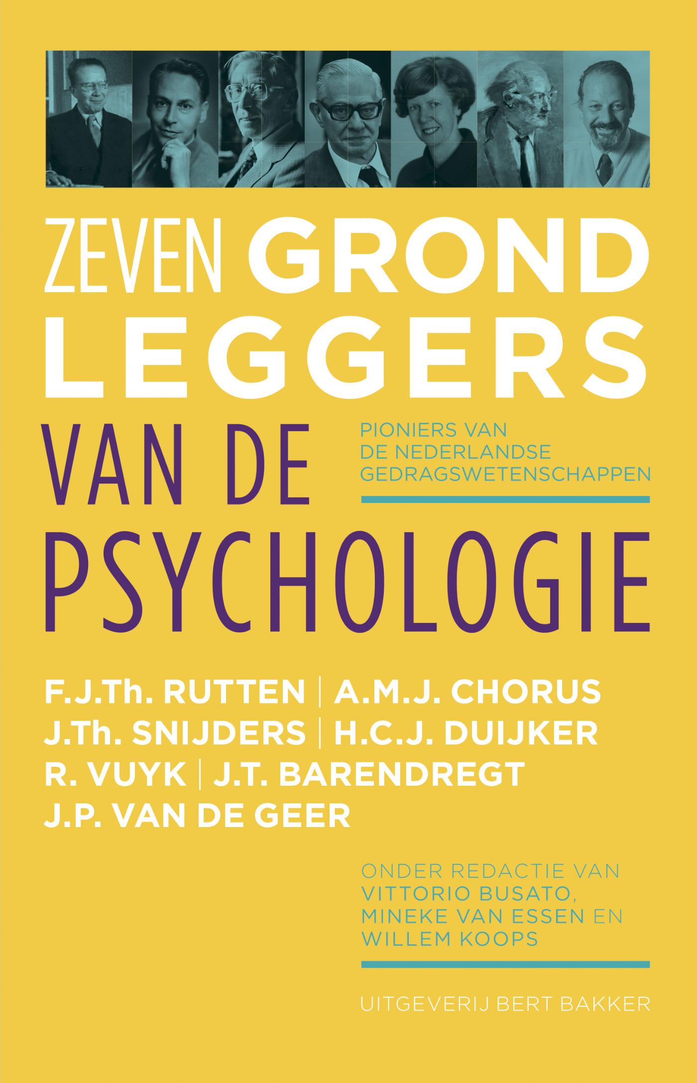 Zeven grondleggers van de psychologie (Ebook)
