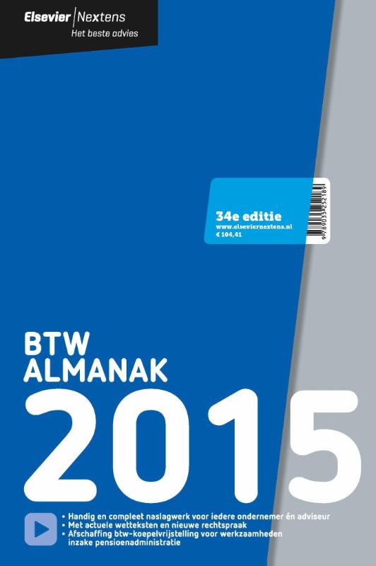 BTW almanak / 2015 (Ebook)