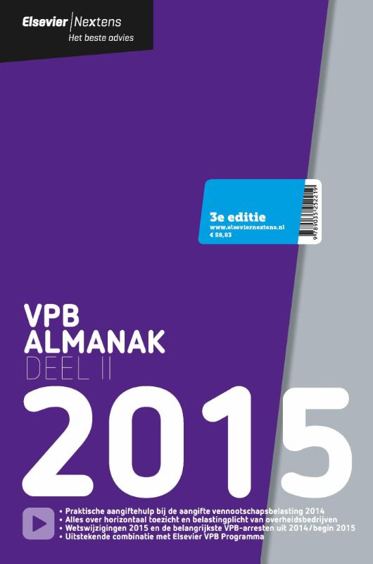 Elsevier VPB almanak / 2015 deel 2 (Ebook)