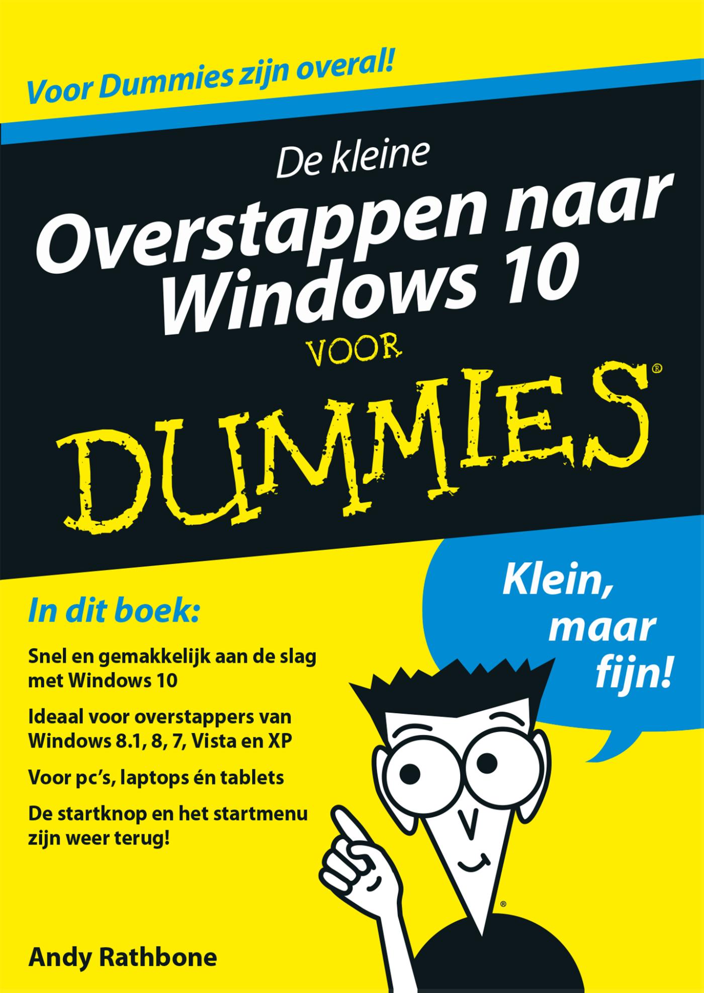 De kleine overstappen naar Windows 10 voor Dummies (Ebook)