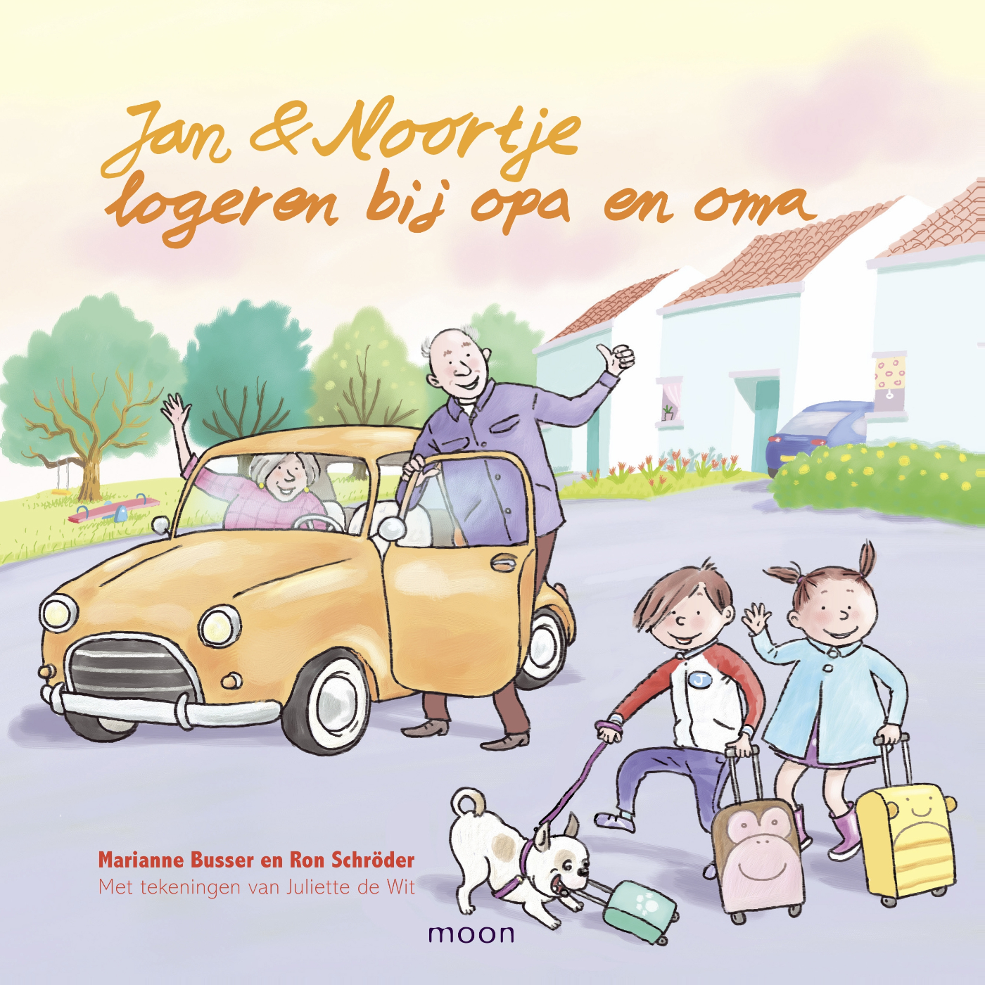 Jan & Noortje logeren bij opa en oma (Ebook)