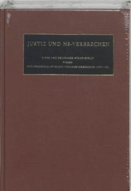 Sammlung deutscher Strafurteile wegen nationalsozialistischer Tötungsverbrechen 1945-2012