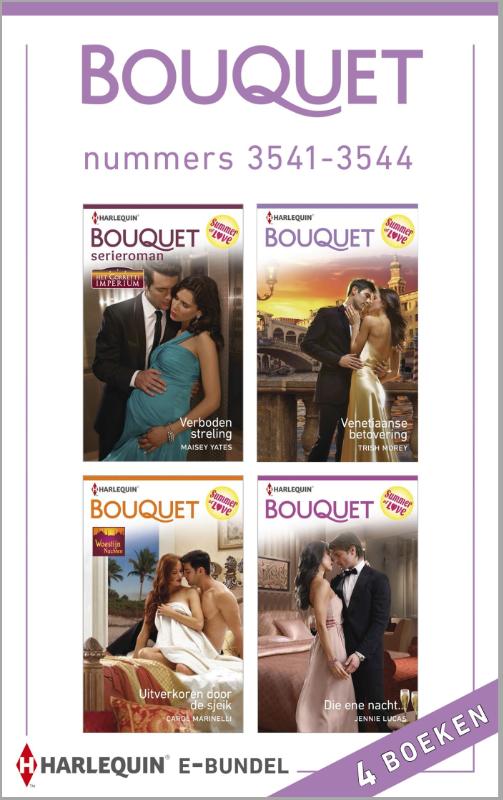 Bouquet e-bundel nummers 3541-3544 (4-in-1) (Ebook)