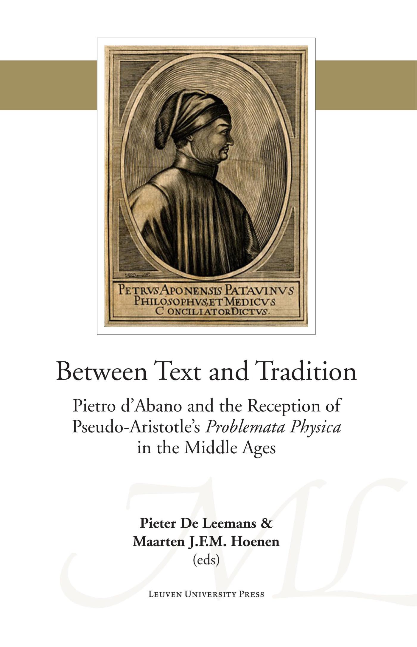 Between text and tradition (Ebook)